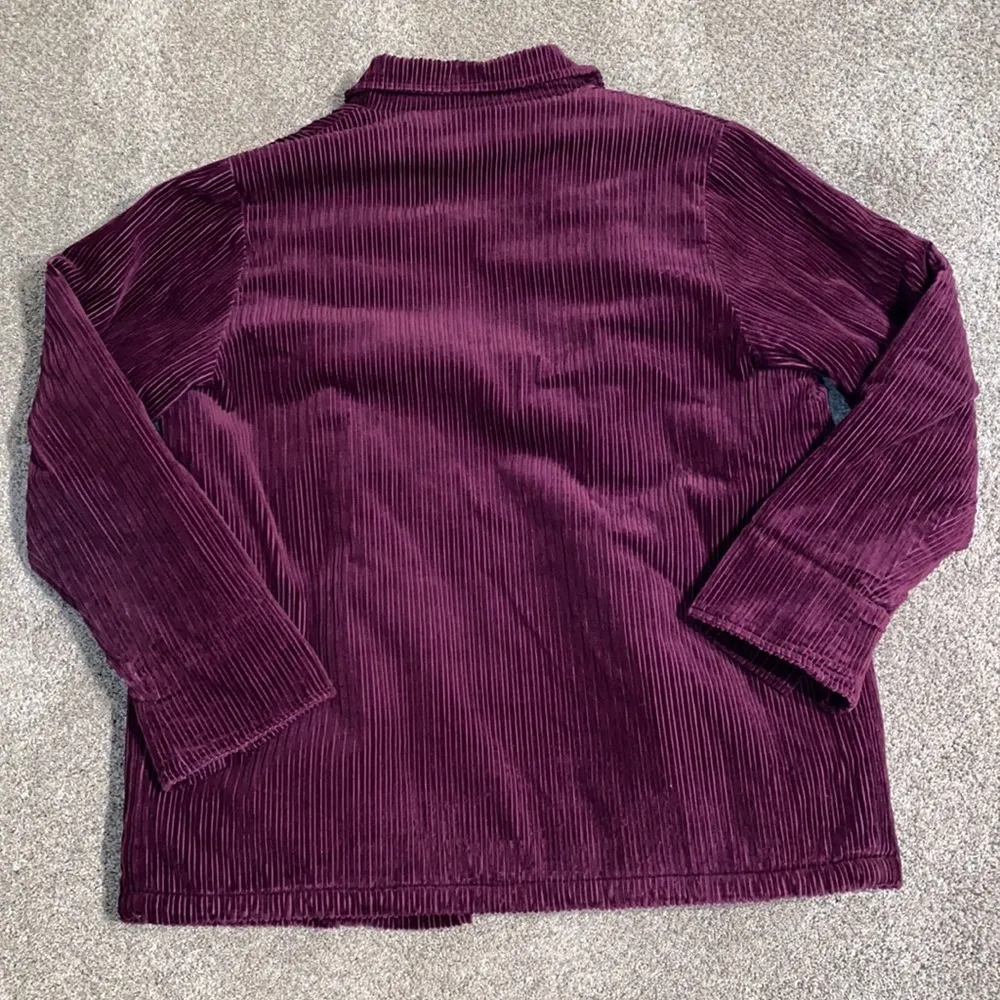 Vintage Blair Purple Corduroy Fuzzy Jacket - Image 4