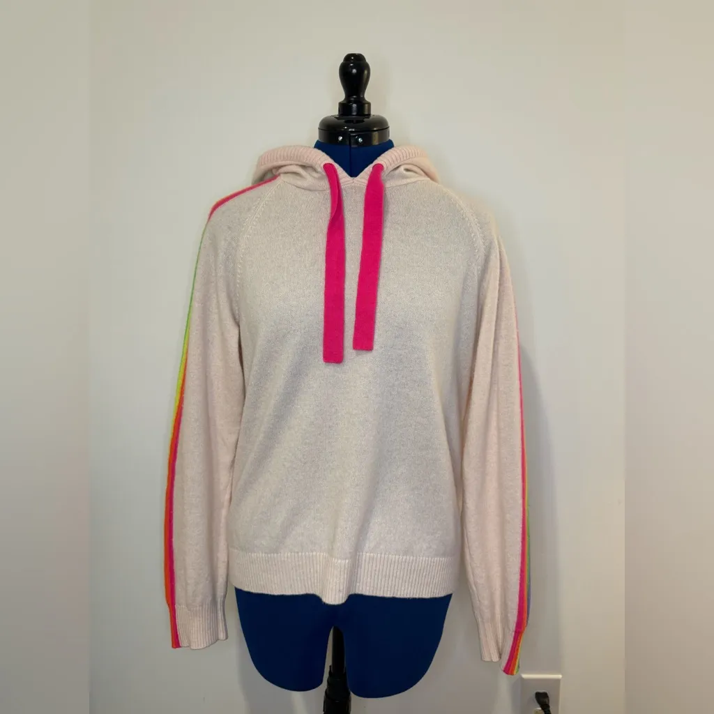 Brodie Fine Cashmere Hoodie Size M - Image 2