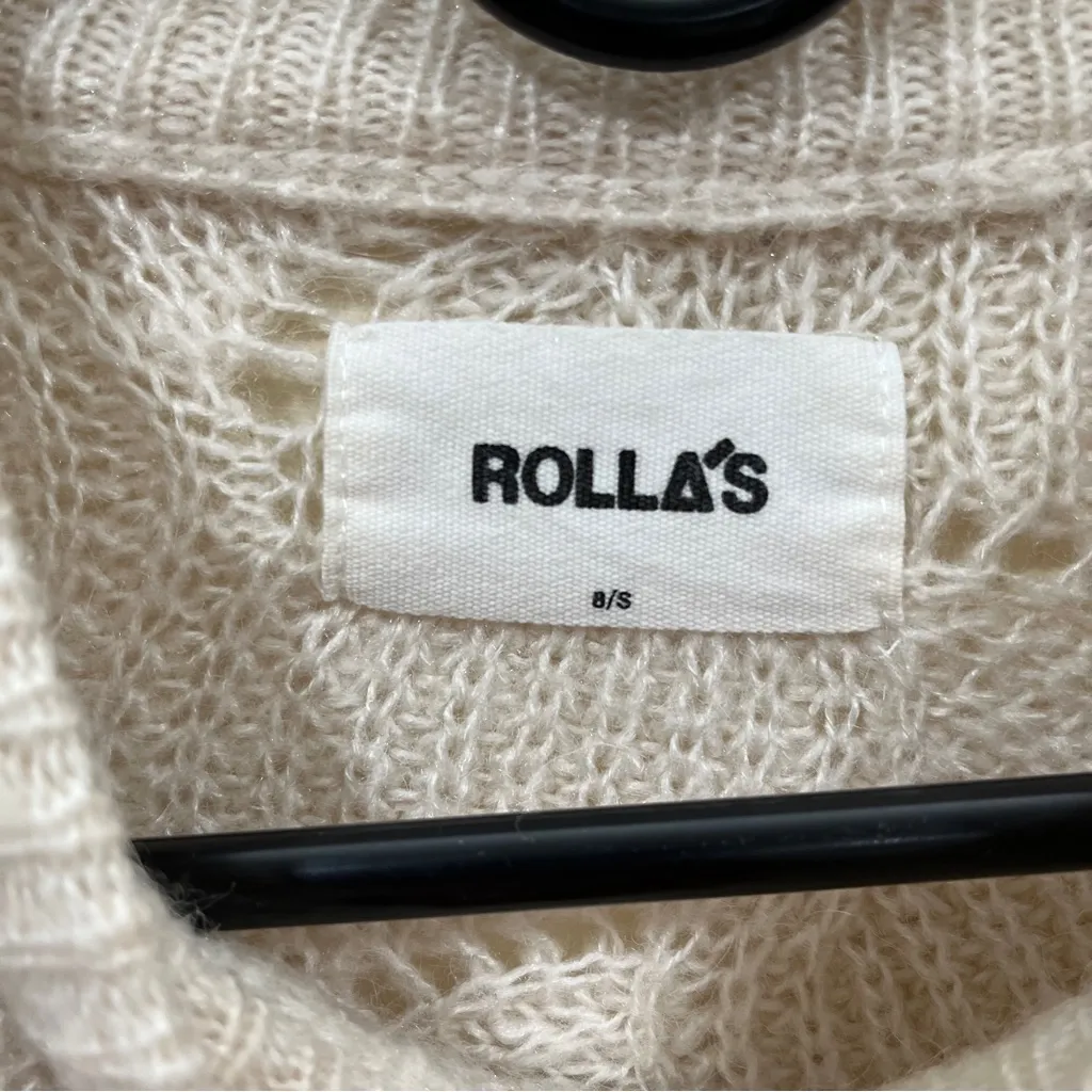 Rolla's Laura Sweater Vanilla size 8/ small EUC - Image 8