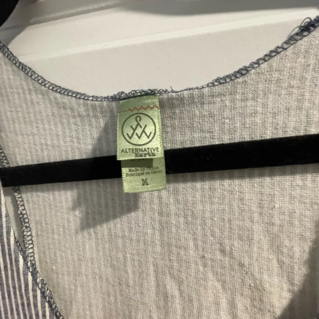 2015 Striped ACL Festival T-Shirt with Gold Print - Image 4