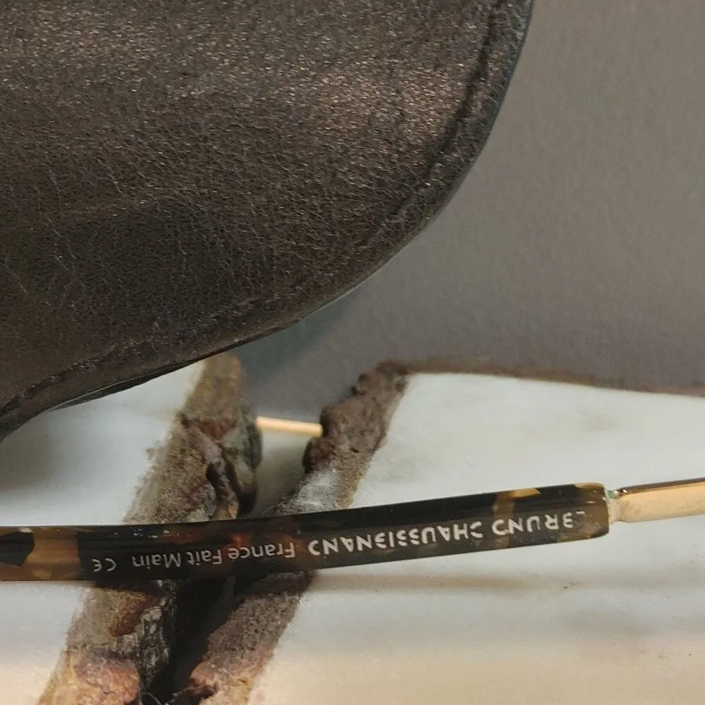 Bruno Chaussignand Julep Marble Brown Eyeglass Frame Paris France Vision - Image 10