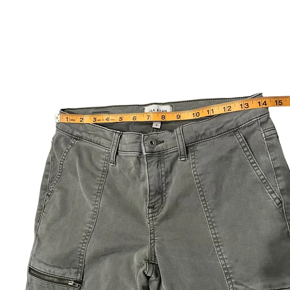 Lila Ryan  Jeans skinny jeans with zippers, Sz 6 - Image 8