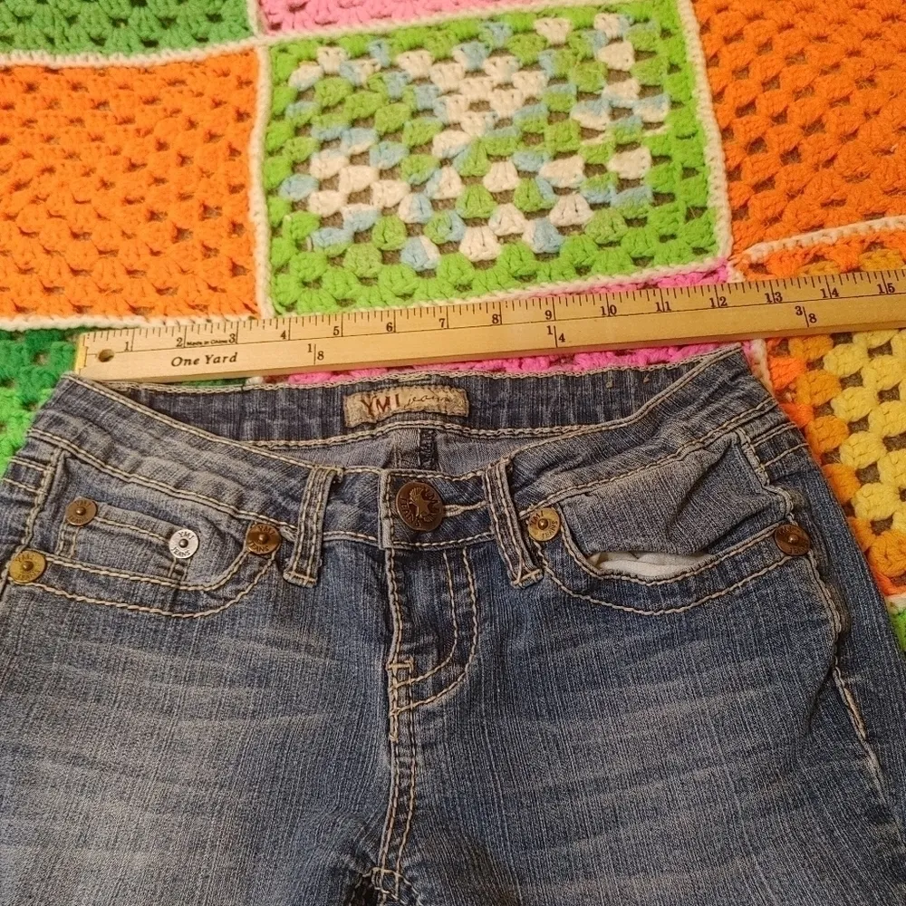 Ymi  Jeans Size 0 Capri Jean Blue Summer Time Casual - Image 3