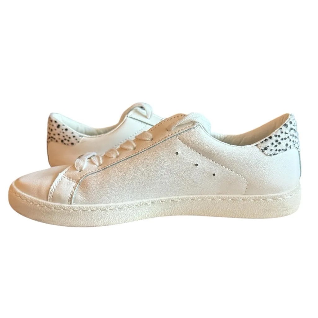 Vintage Havana Carla cheetah sneakers white/black women’s size 8 - Image 5