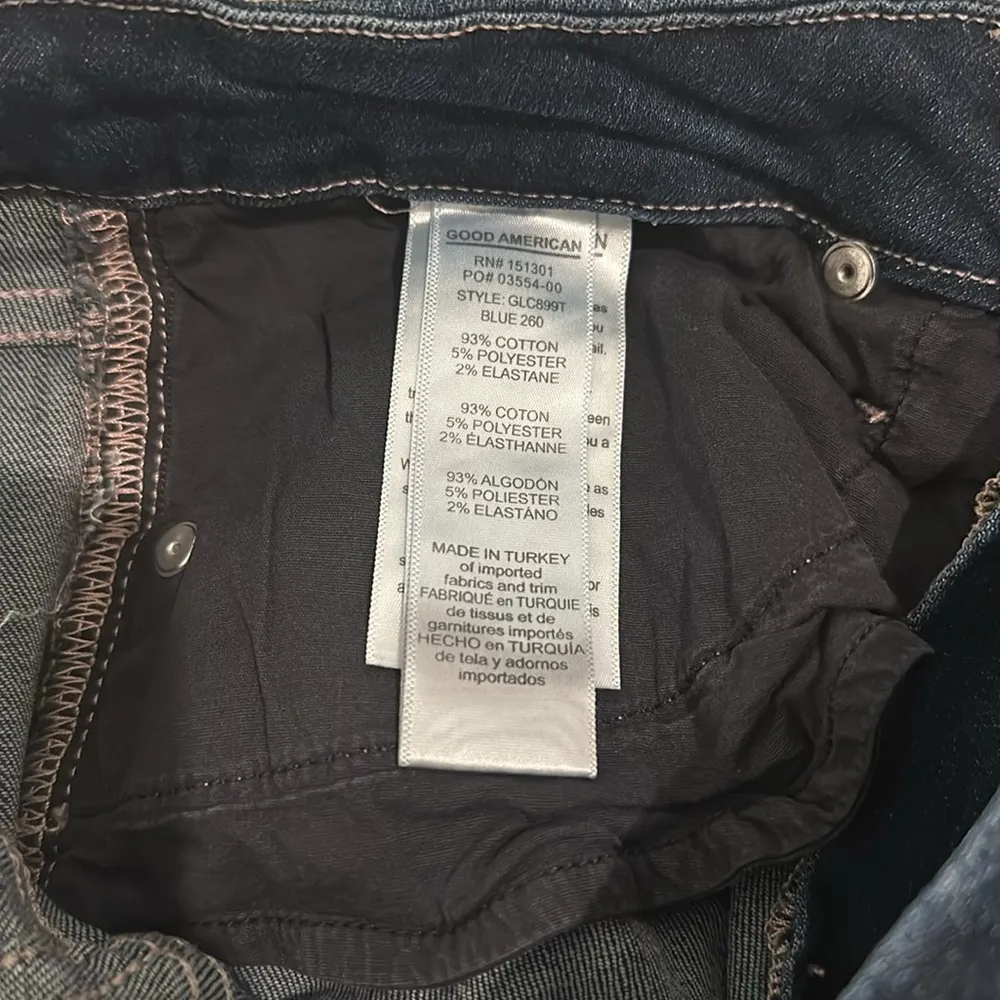 Good American Good Legs Skinny Crop Jean Sz 10/30 - Image 8