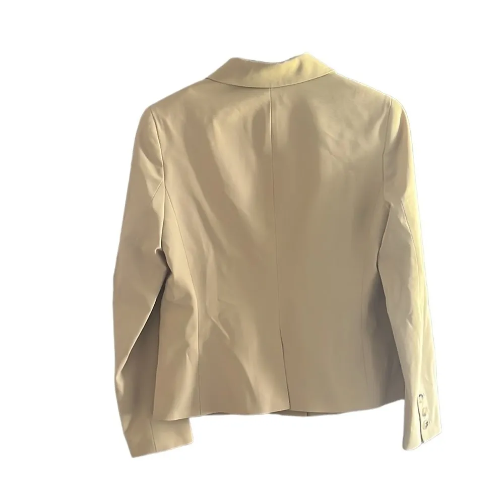 Estelle And Finn Women’s Professional Tan Blazer Business Casual Jacket Size 4 - Image 2