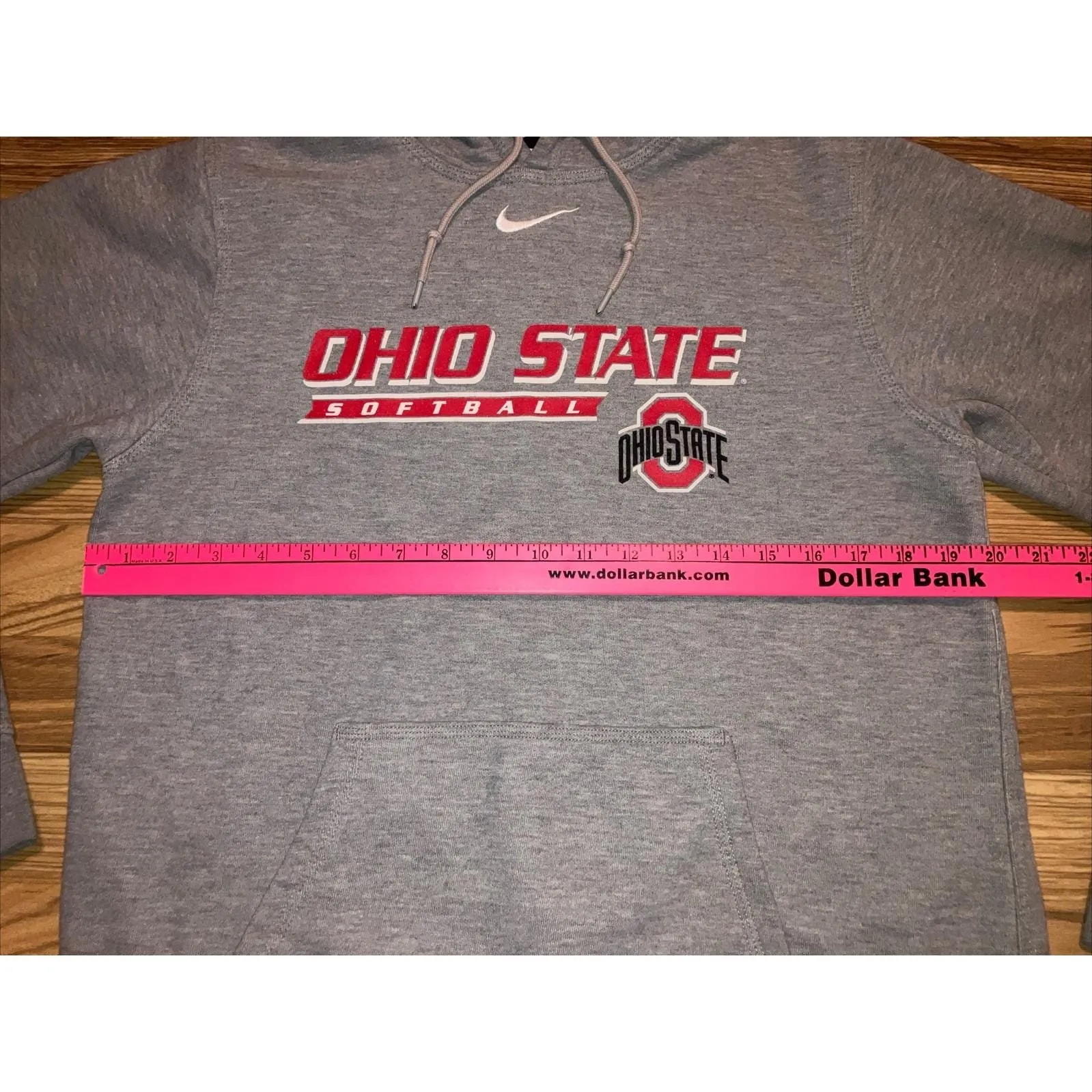 NIKE OSU OHIO STATE UNIVERSITY BUCKEYES SOFTBALL HOODIE Size‎ Small - Image 5