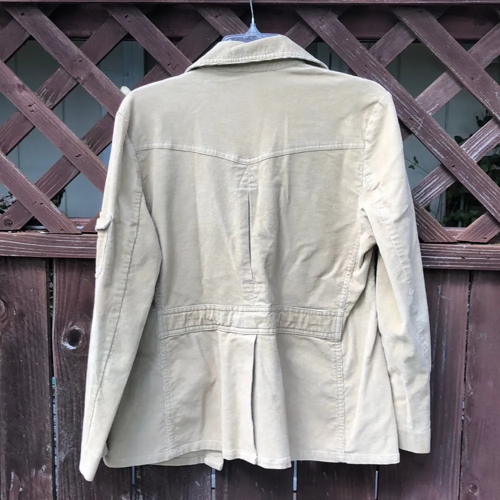 Tan corduroy jacket - Image 2