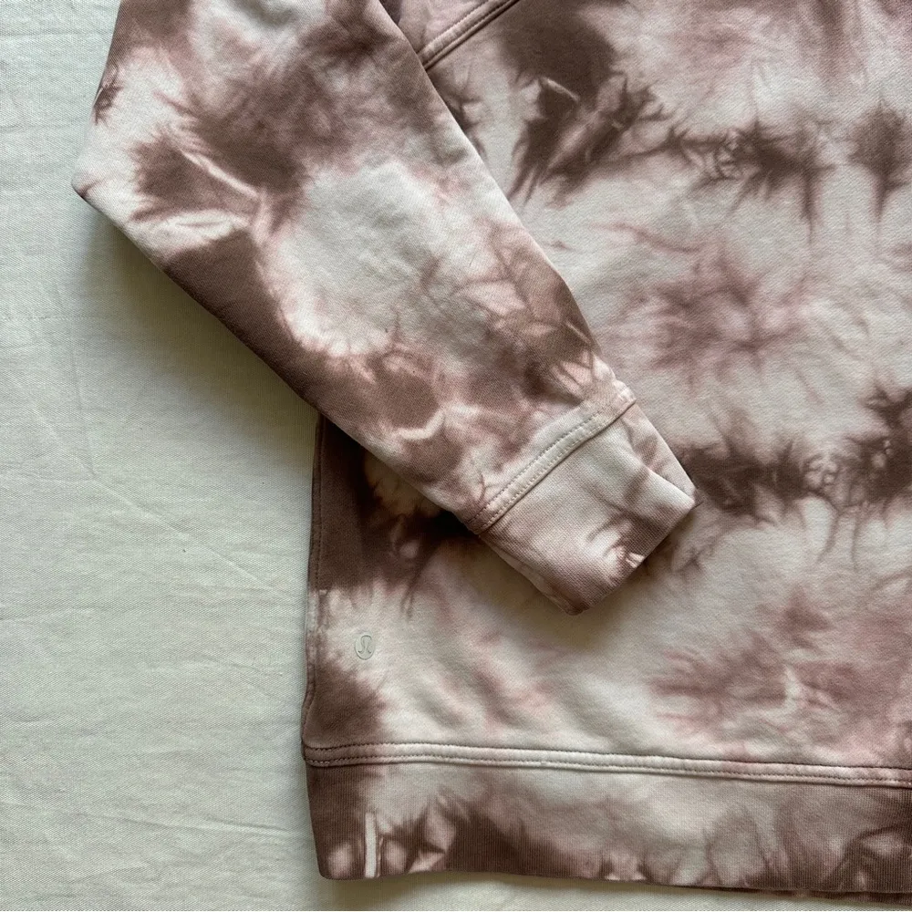 Lululemon All Yours Hoodie in Earth Dye Clay Size 8 Cotton Terry - Image 11