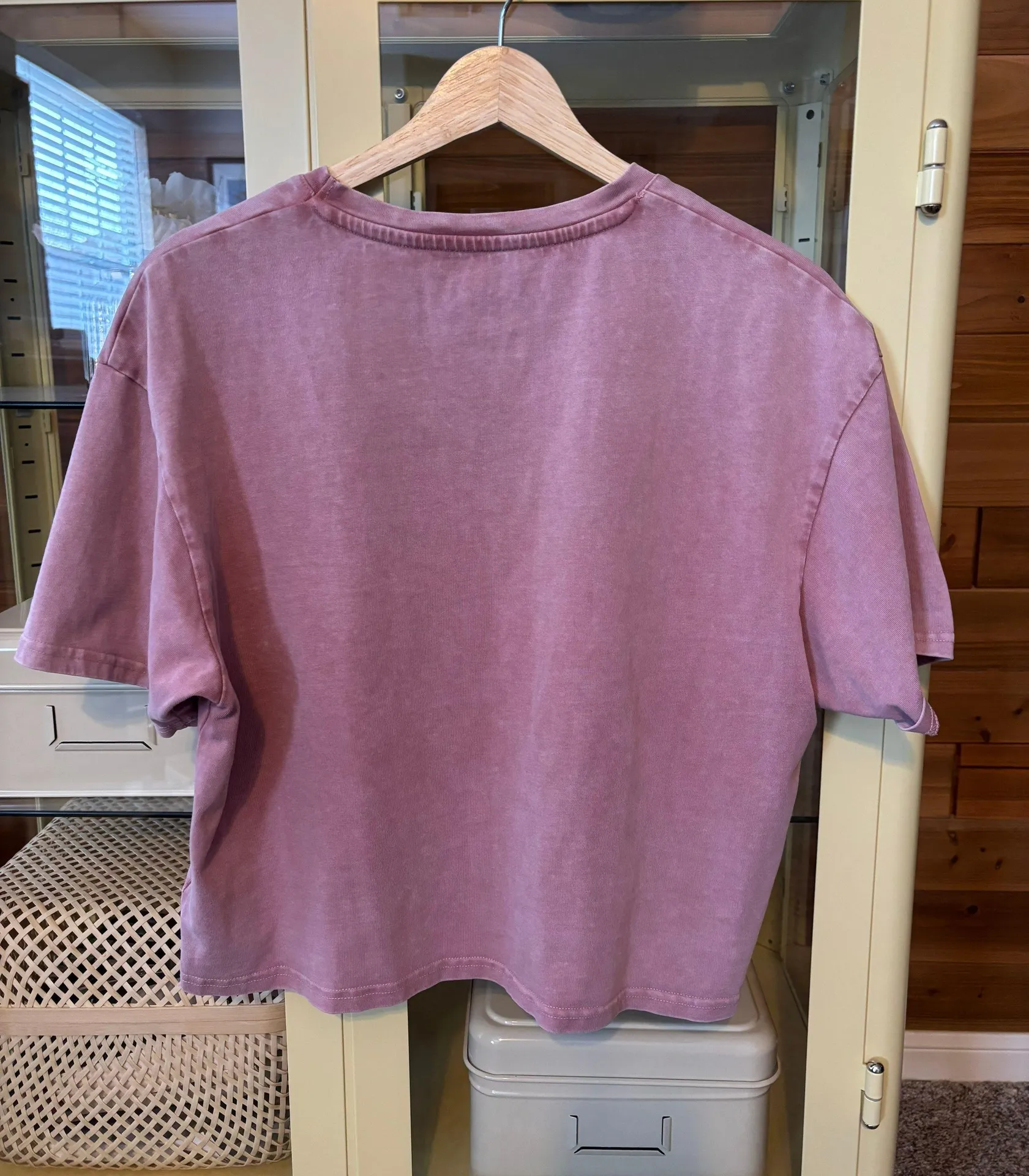 Sport Washed Pink Baby Tee - Image 4