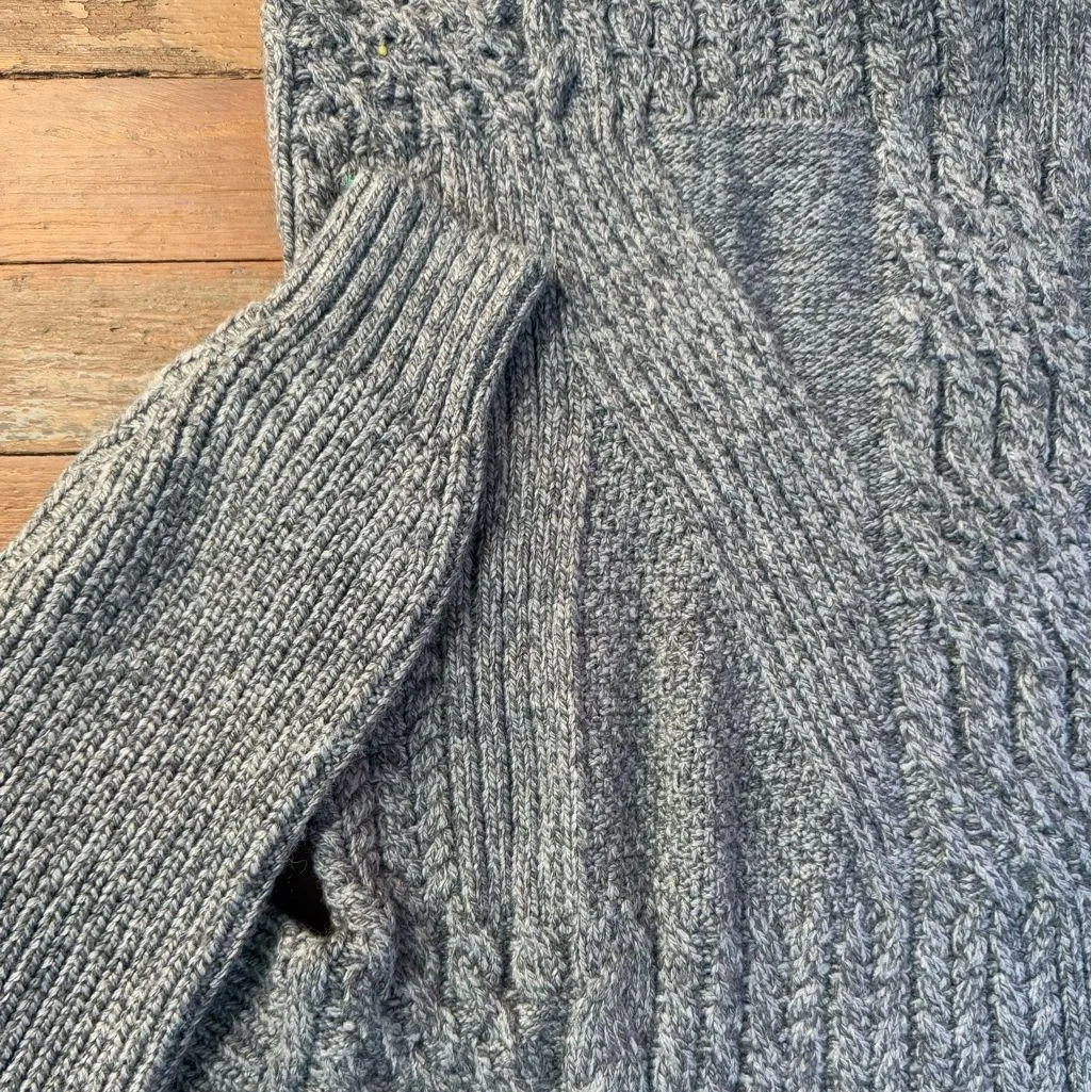 NWT Old Navy Variegated Knit Mock Neck Sweater Dress ~ Size Large 💚🍄 - Image 5