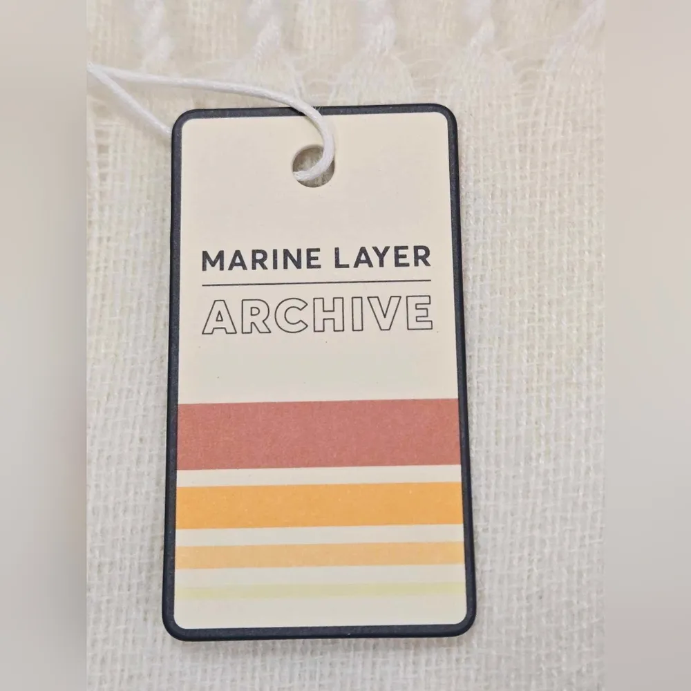Marine Layer Archive Stripe Scarf OS NEW - Image 11