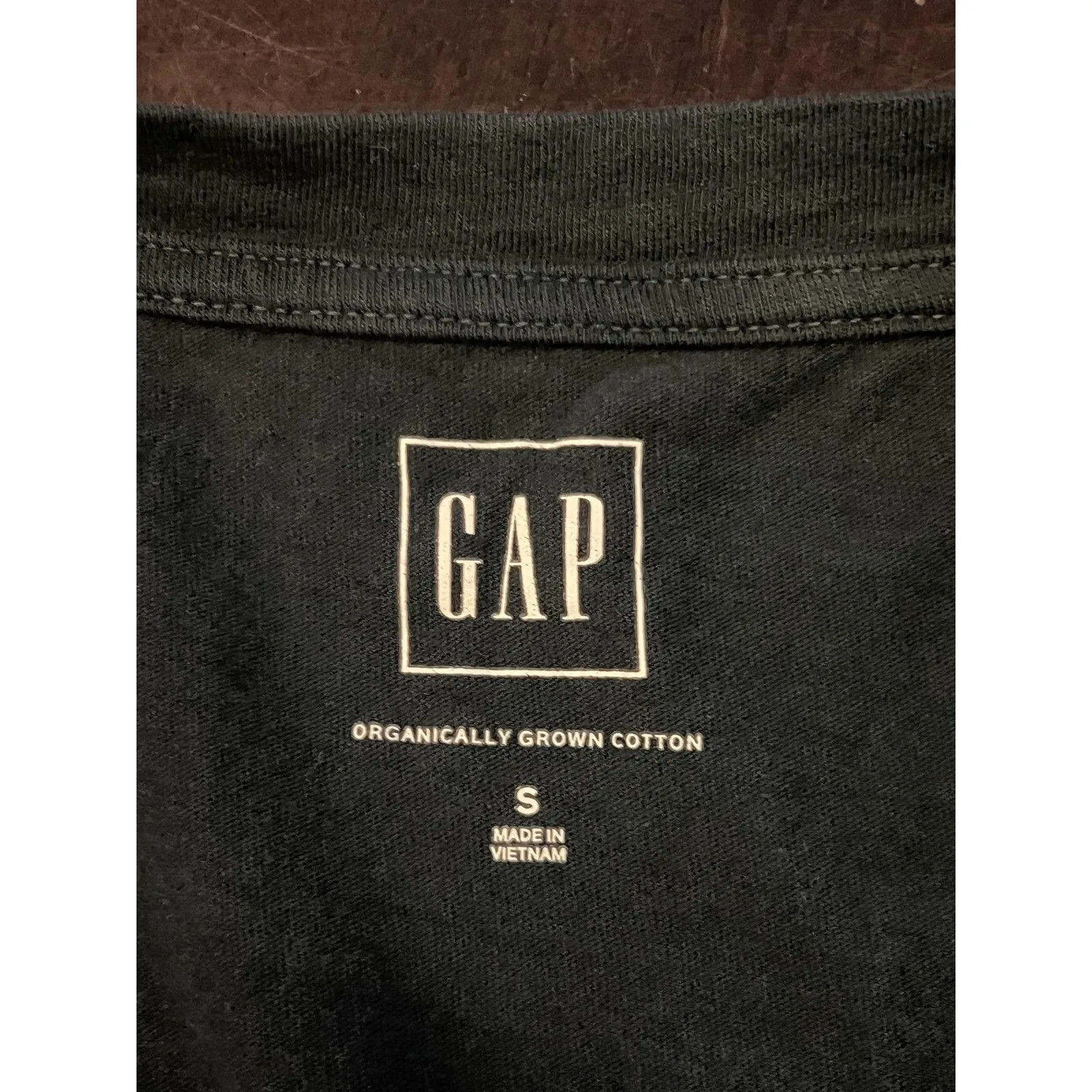 Gap Shirt Womens Small Blue V Neck Short Sleeve 100% Cotton Soft Tee Top - Image 5