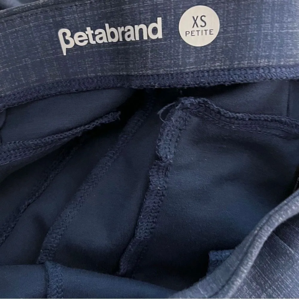 Betabrand Soho Yoga Slit Dress Pant Joggers Crop style - Image 6