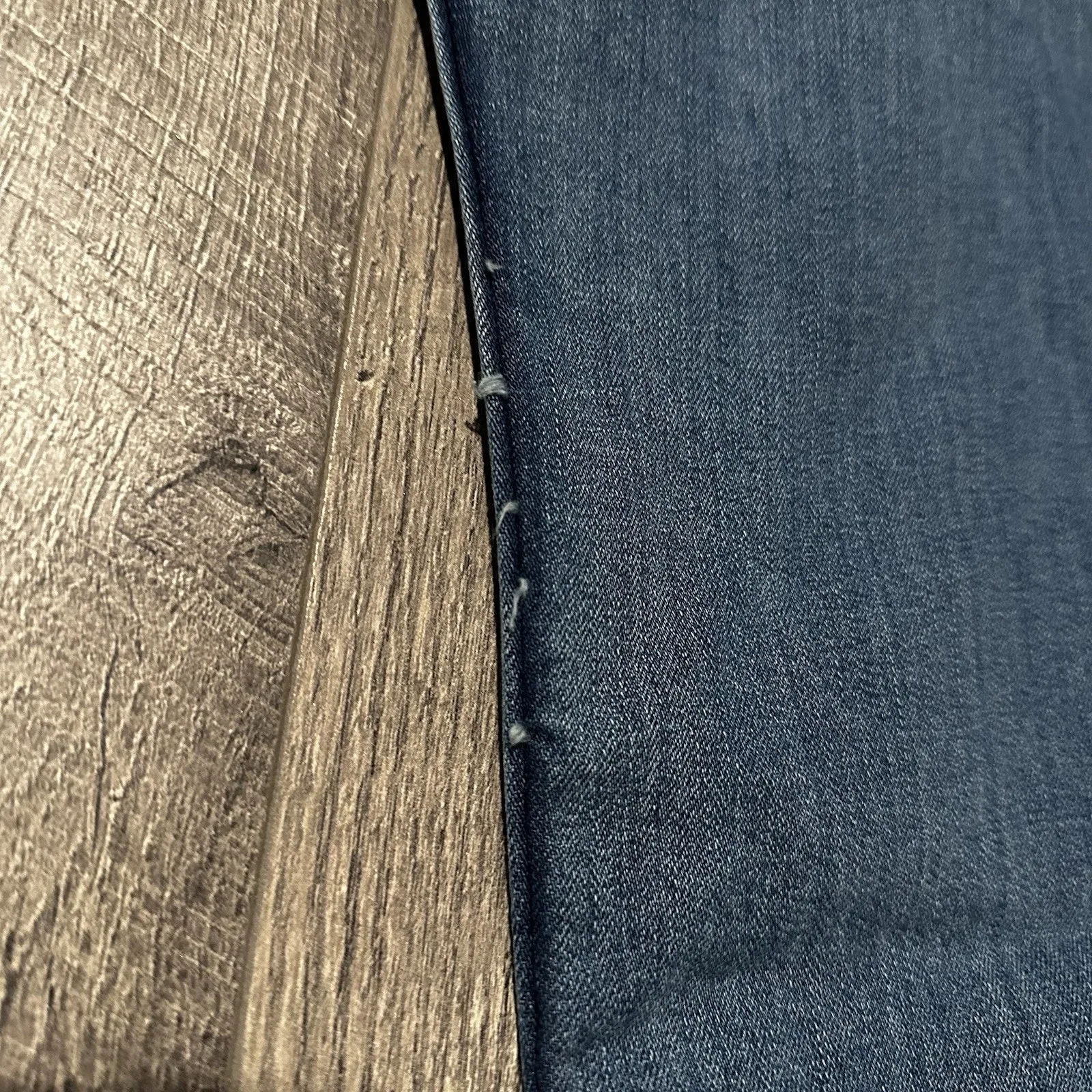 vintage lee Women's size 16 medium wash skinny straight high rise jeans pants - Image 6