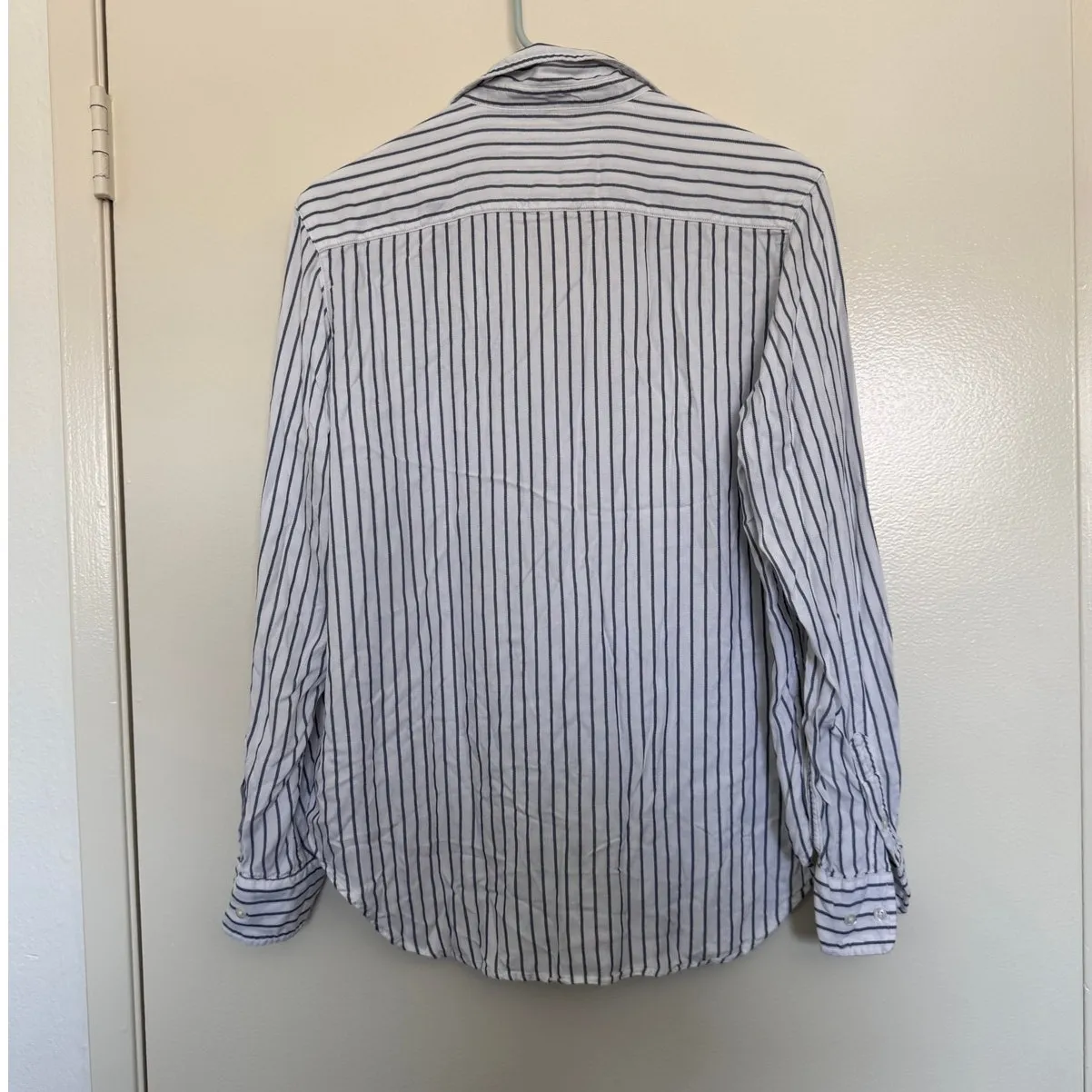 Frank & Eileen 100% Italian Modal Eileen Striped Button Down Size XS - Image 2
