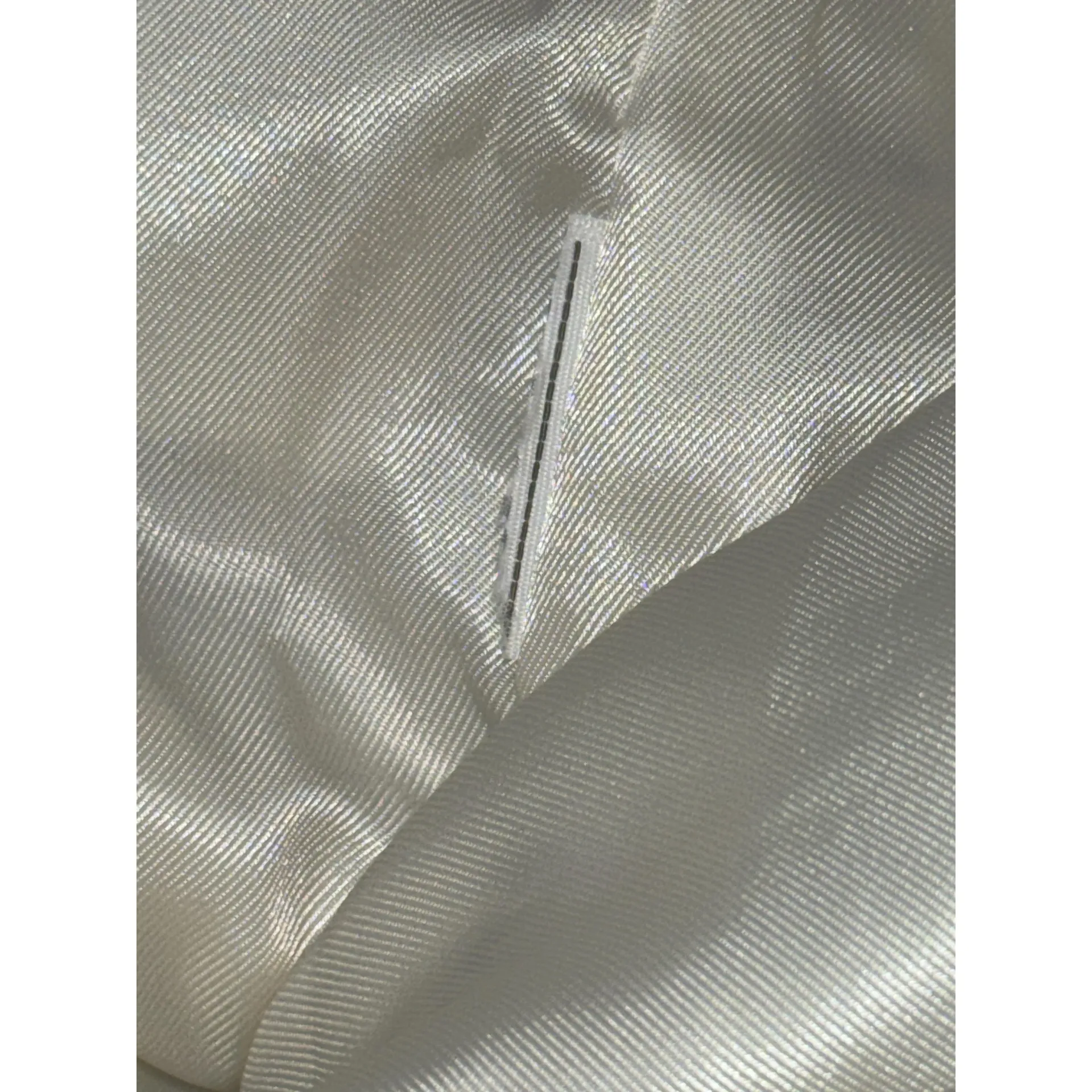 Abercrombie & Fitch Cream Black Striped Tweed Cropped Blazer Suit Coat Jacket M - Image 4