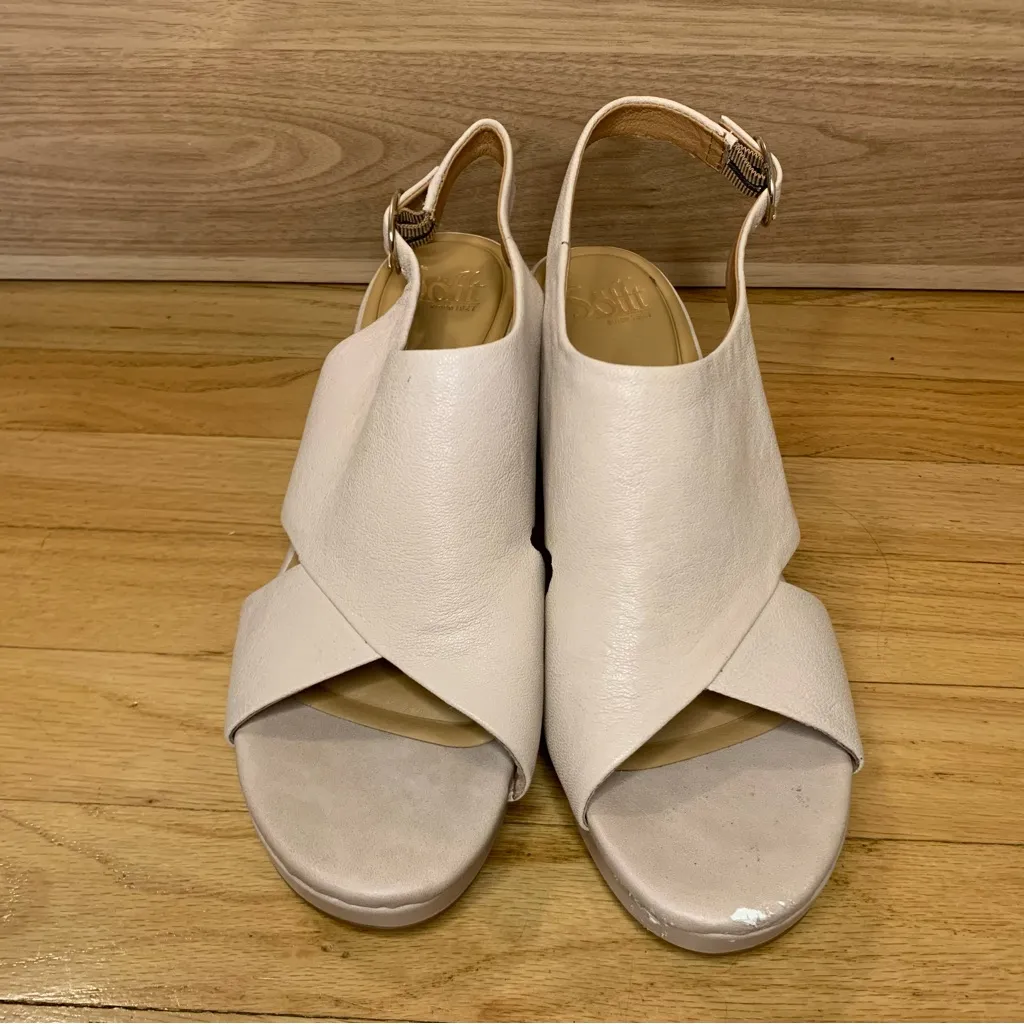 Sofft Women's Liv Platform Sandals in Tapioca Grey - Image 3