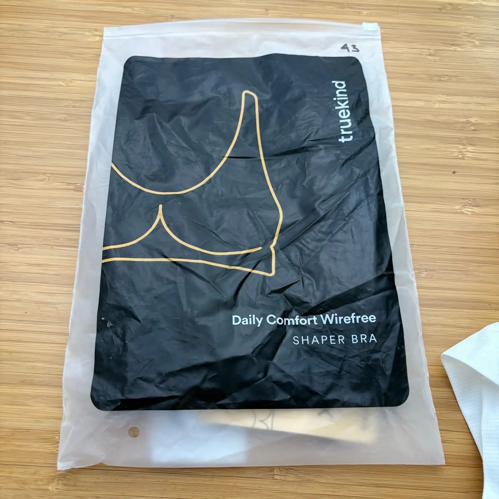 Shapermint Truekind XL White Daily Comfort Wireless Shaper Bra 10022 Extender - Image 9