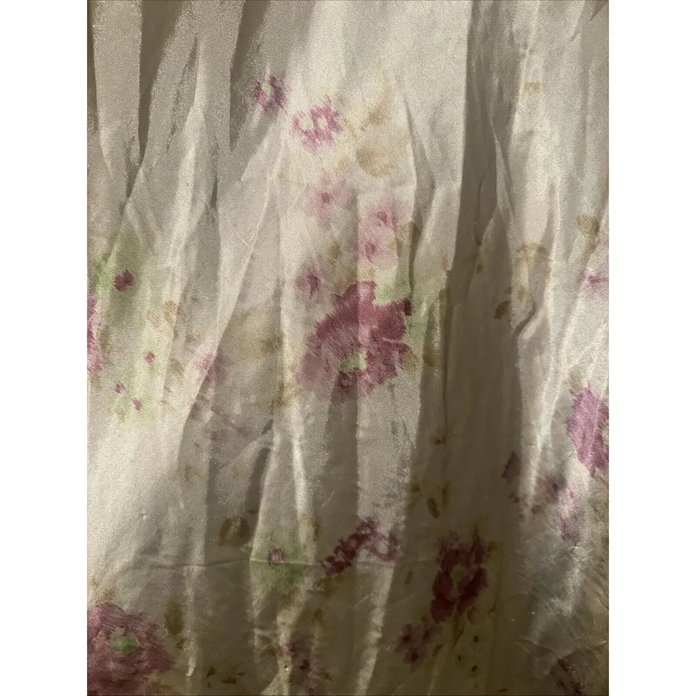 Oscar De La Renta Vintage Pink Label Nightgown  Long Size M FLAW - Image 9