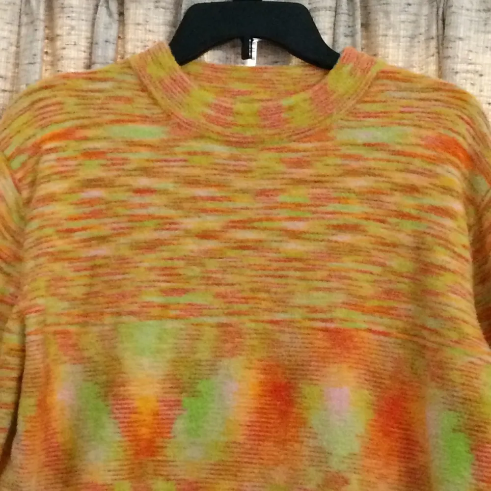 Urban Outfitters Orange Mot Oversized Sweater - Image 2