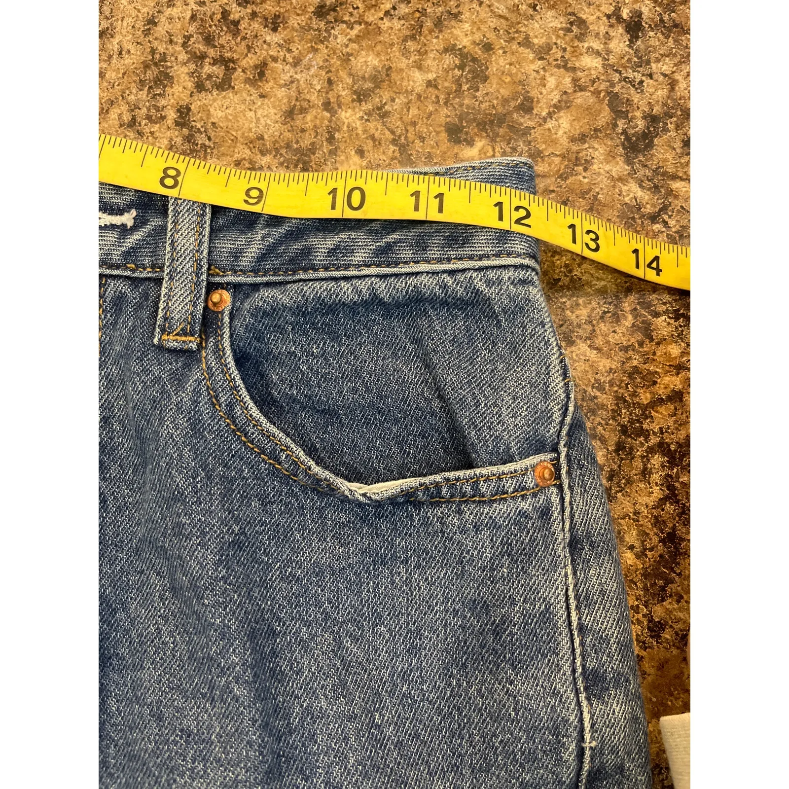 Pacsun Yin Yang 90s Boyfriend Blue Jeans Size 24‎ - Image 9