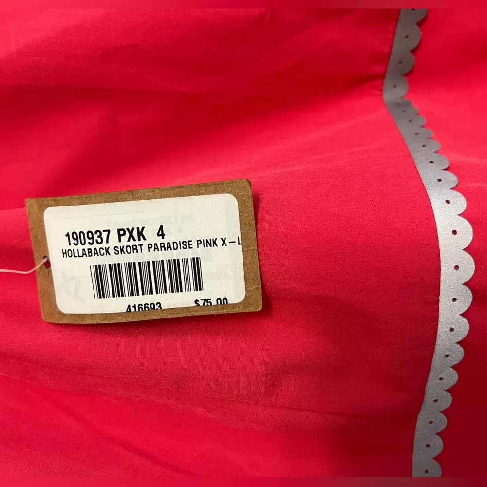 Title Nine Hollaback Skort Paradise Pink Size XL NWT New Flounce Back - Image 5