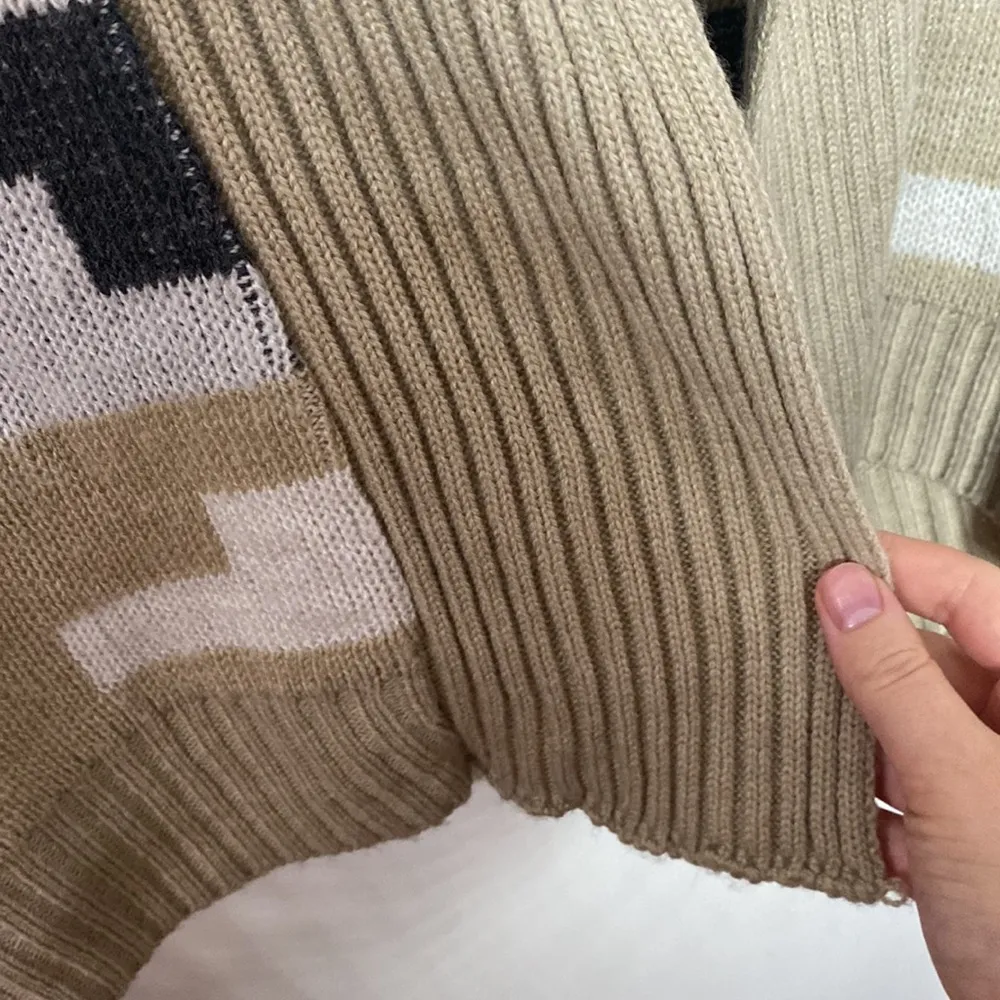 Woolrich geometric aztec print shawl collar open cardigan in neutral hues sz XS - Image 7