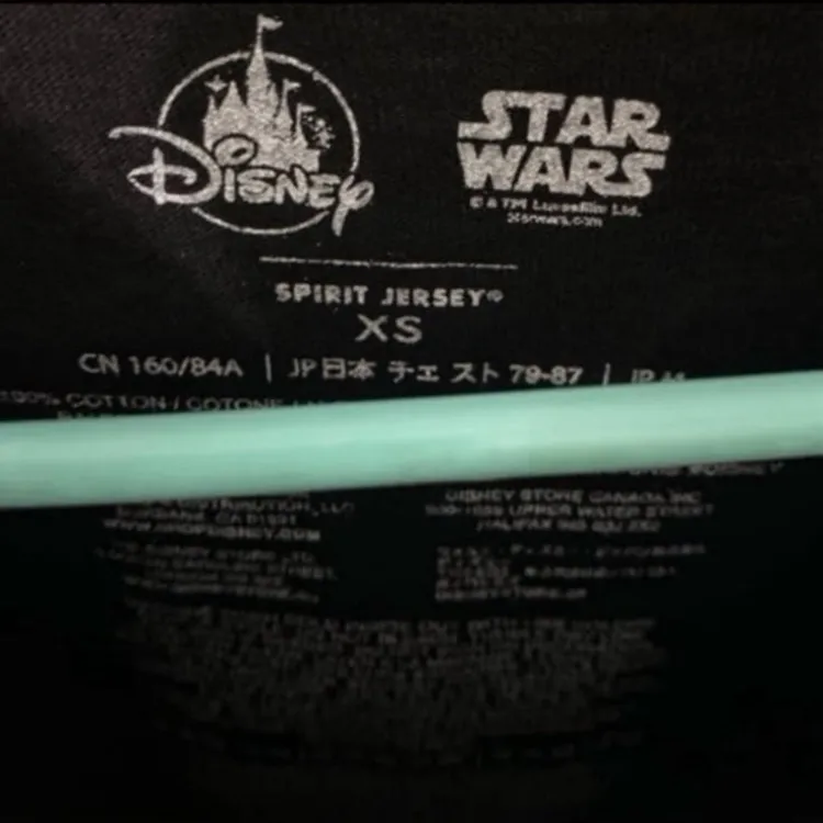 Disney parks ADULTS storm trooper spirit jersey GLOWS Xs - Image 7