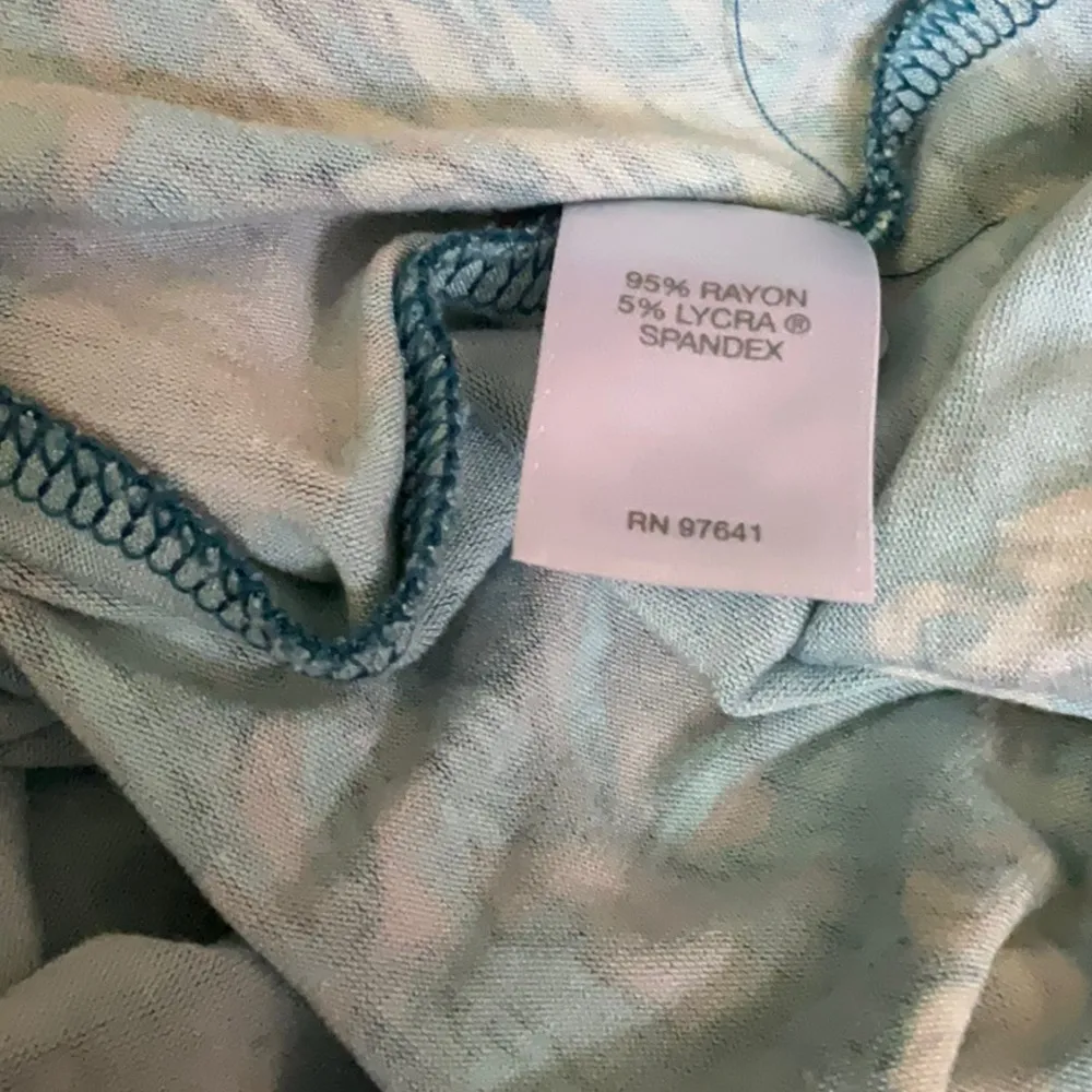 J. Jill Wearever Collection Ballet-Sleeve Crewneck Floral Top Sz. L - Image 4