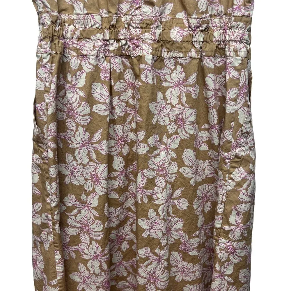 Gap Womens Dress XS Cotton Maxi Floral Cottagecore Garden Romantic Forest Fairy - Image 9