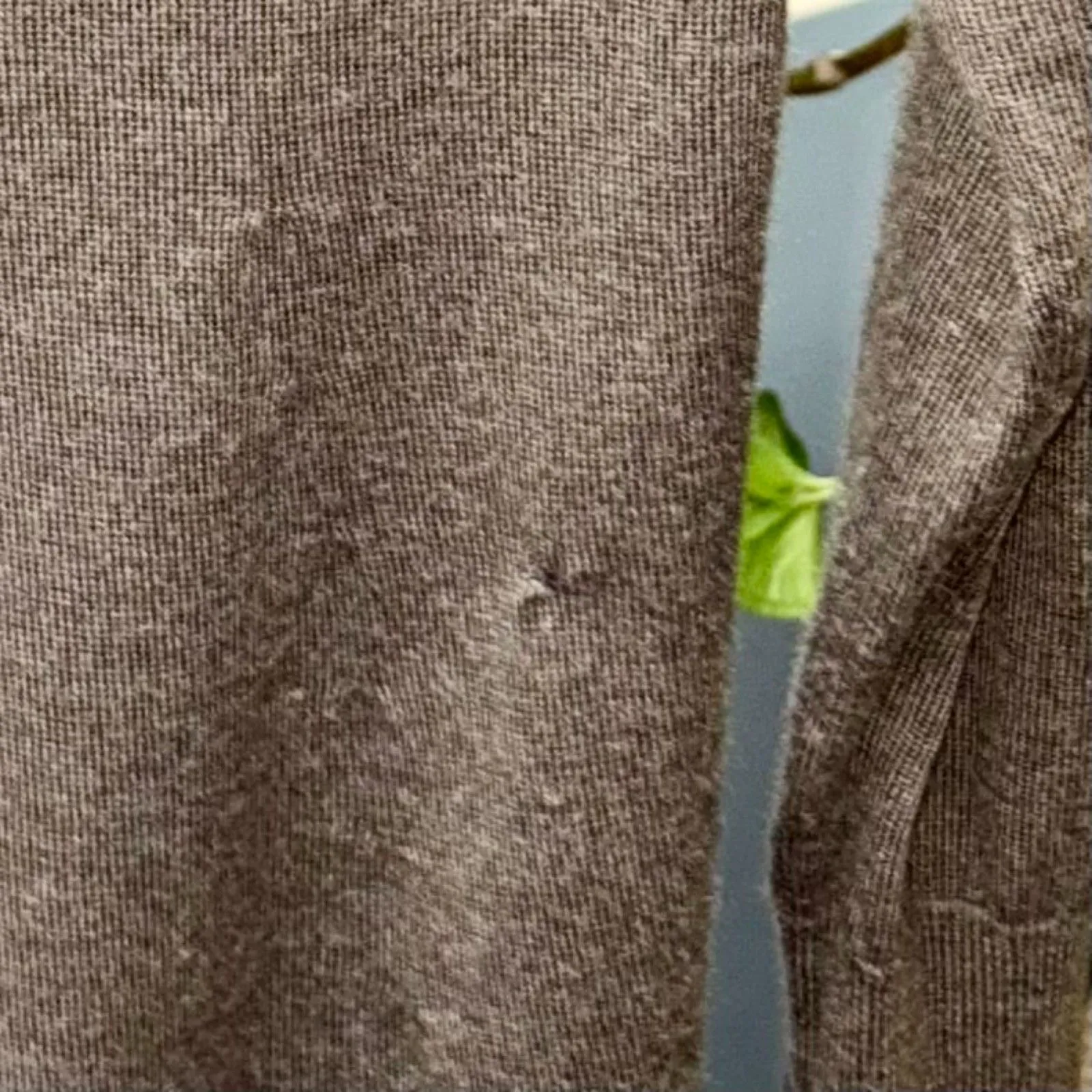 Artisan NY 100% Fine Merino Wool Dark Grey Cowl Neck Sweater Dress Size Small - Image 10