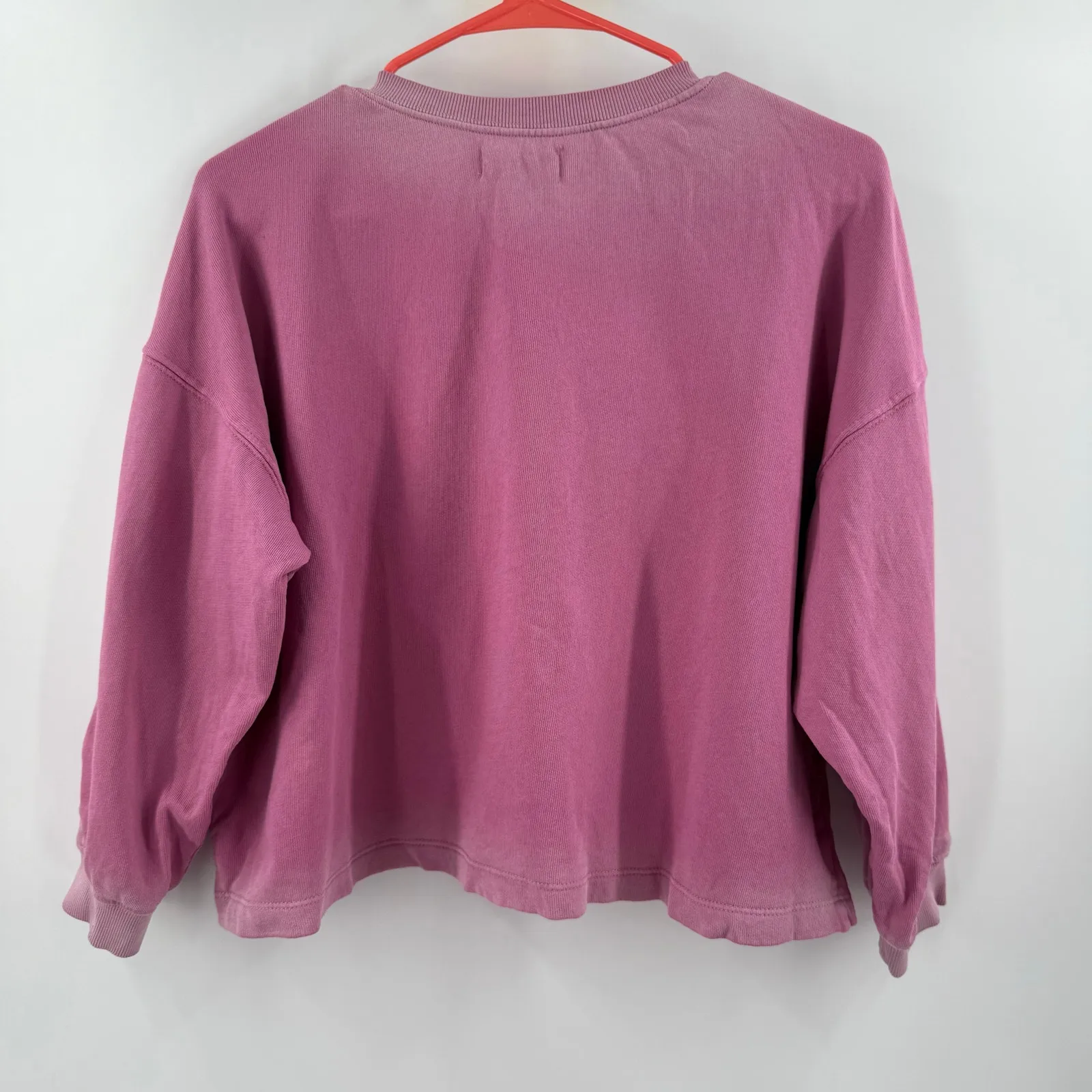 Velvet by Graham & Spencer Sweatshirt Size Extra Small Ombre Crewneck Pullover Pink - Image 2