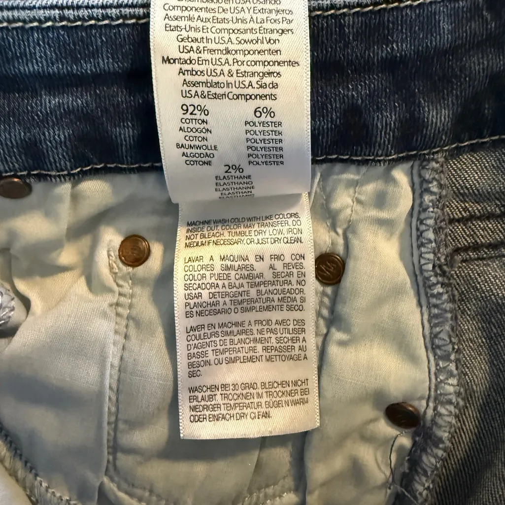 MOTHER Denim The Looker Ankle Chew In Breaking The Law Women’s Size 28 Blue - Image 10