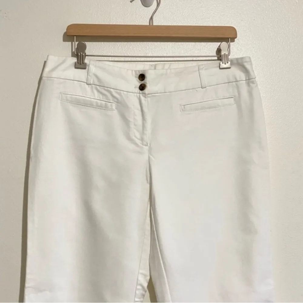 Dalia Collection white pants size 10P - Image 3