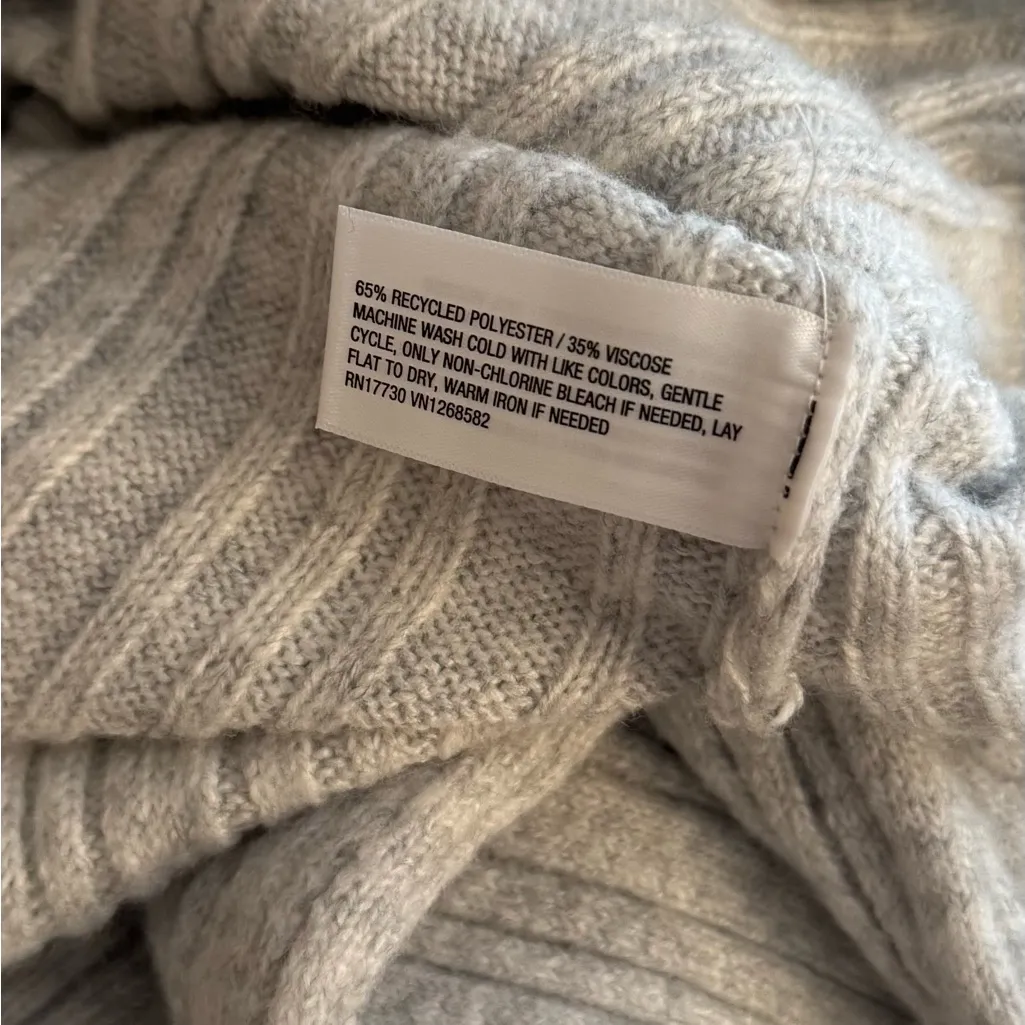 Wild Fable Women’s Mid Rise Rib Knit Column Maxi Skirt NWT Size XXL Grey - Image 6