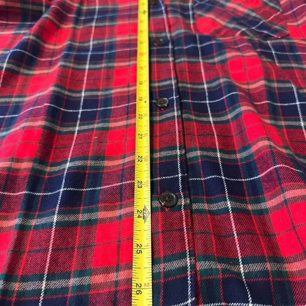 Old Navy Flannel Pajama Set Womens Size XL Red Plaid Top & Pants New NWT - Image 8