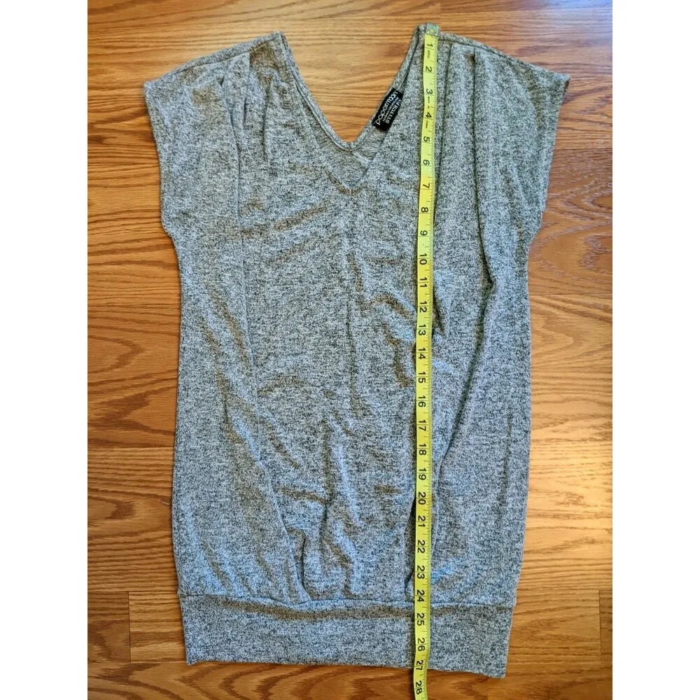 Papermoon Stitch Fix Women XS Cap Sleeve Sweater V-Neck Tank Shirt Office Summer - Image 3