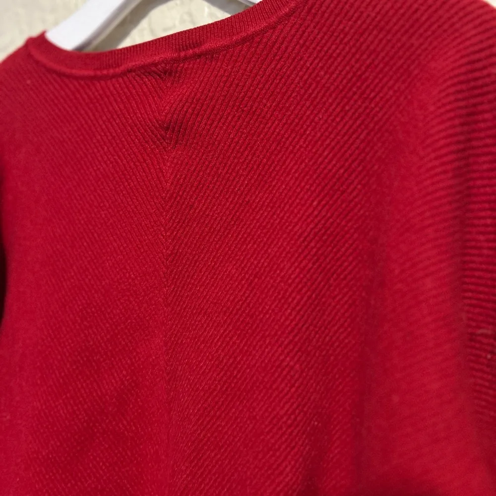 Catherine‎ Malandrino Red Crew Neck Sweater with Long Sleeves - Image 9