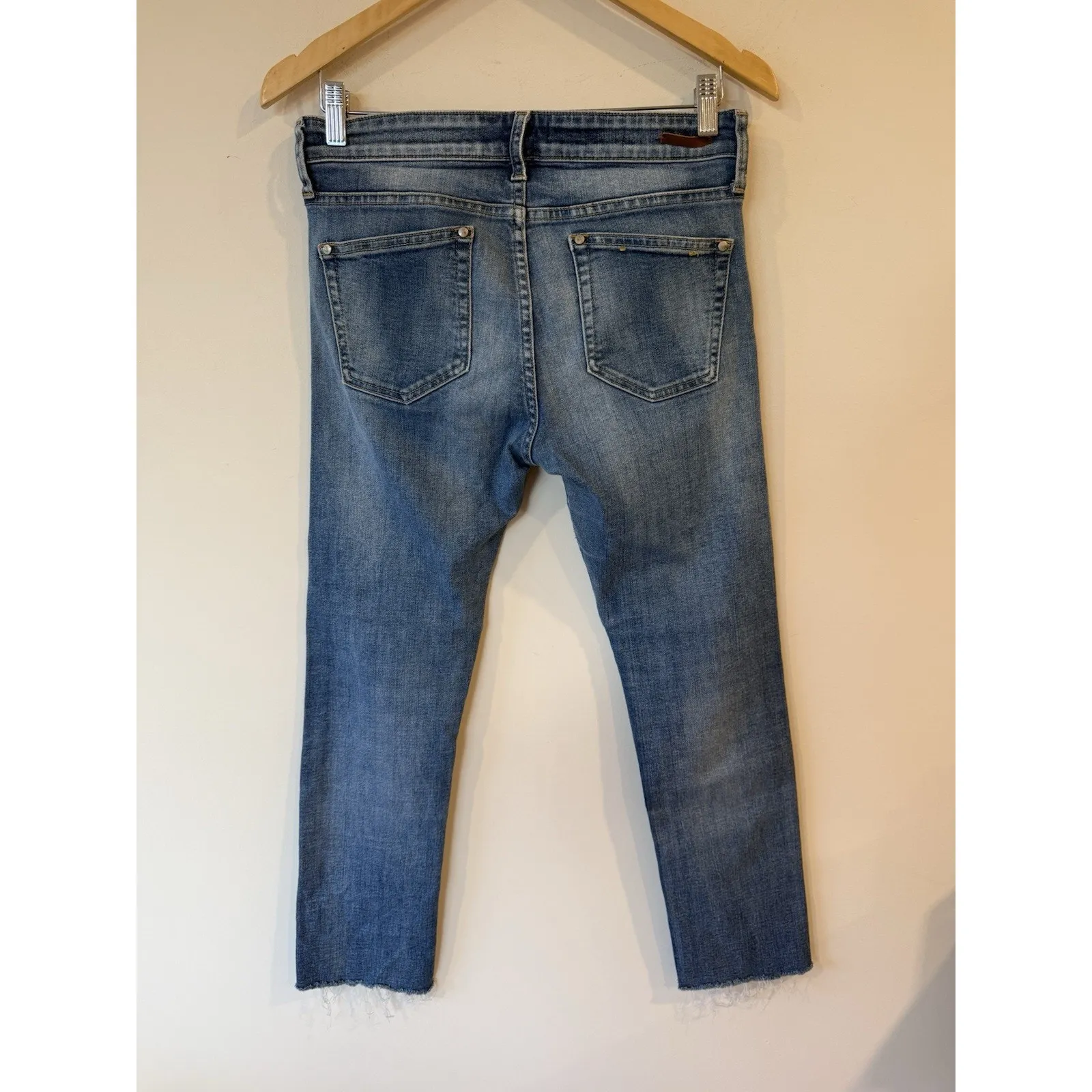 Anthropologie Pilcro And The Letterpress Womens Parallel Jeans Size 28 Blue - Image 2