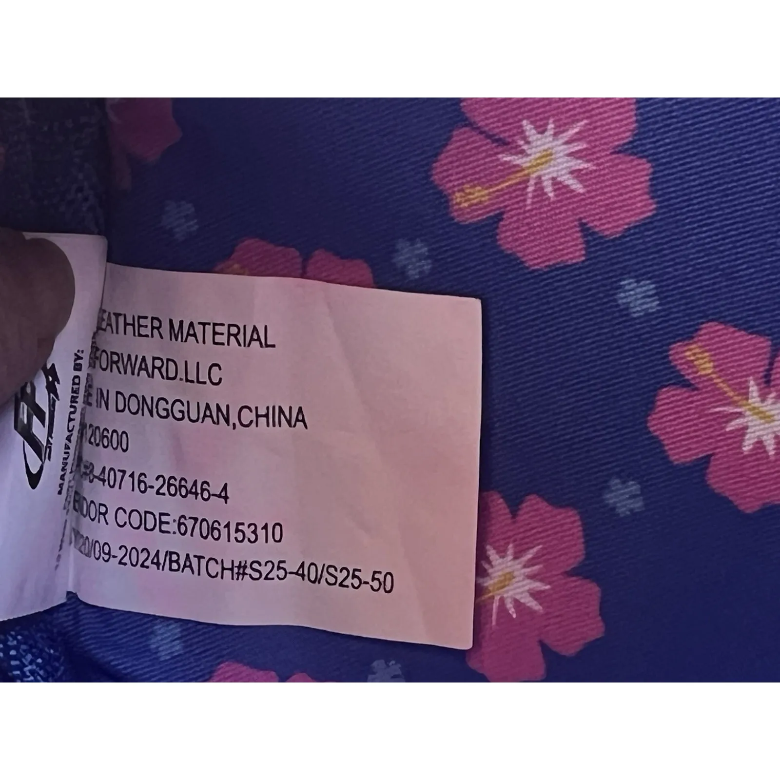 Disney Lilo & Stitch Mini Backpack Purse Shoulder Bag Tote Floral Pockets School - Image 5