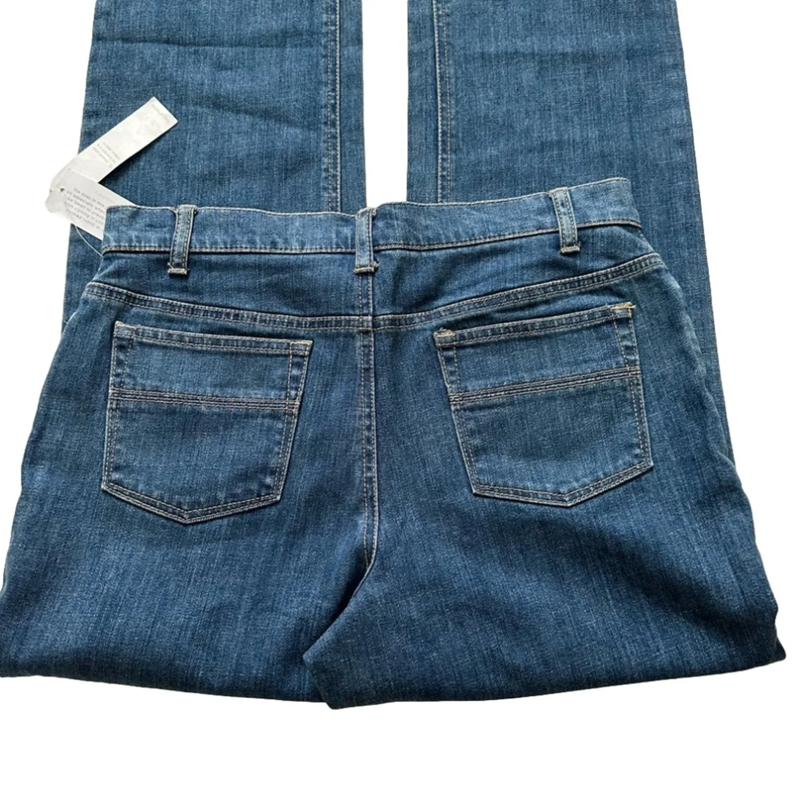 Charter Club Jeans Laura Fit Blue Wash Straight Leg Pants Jeans Size 6 NEW - Image 8