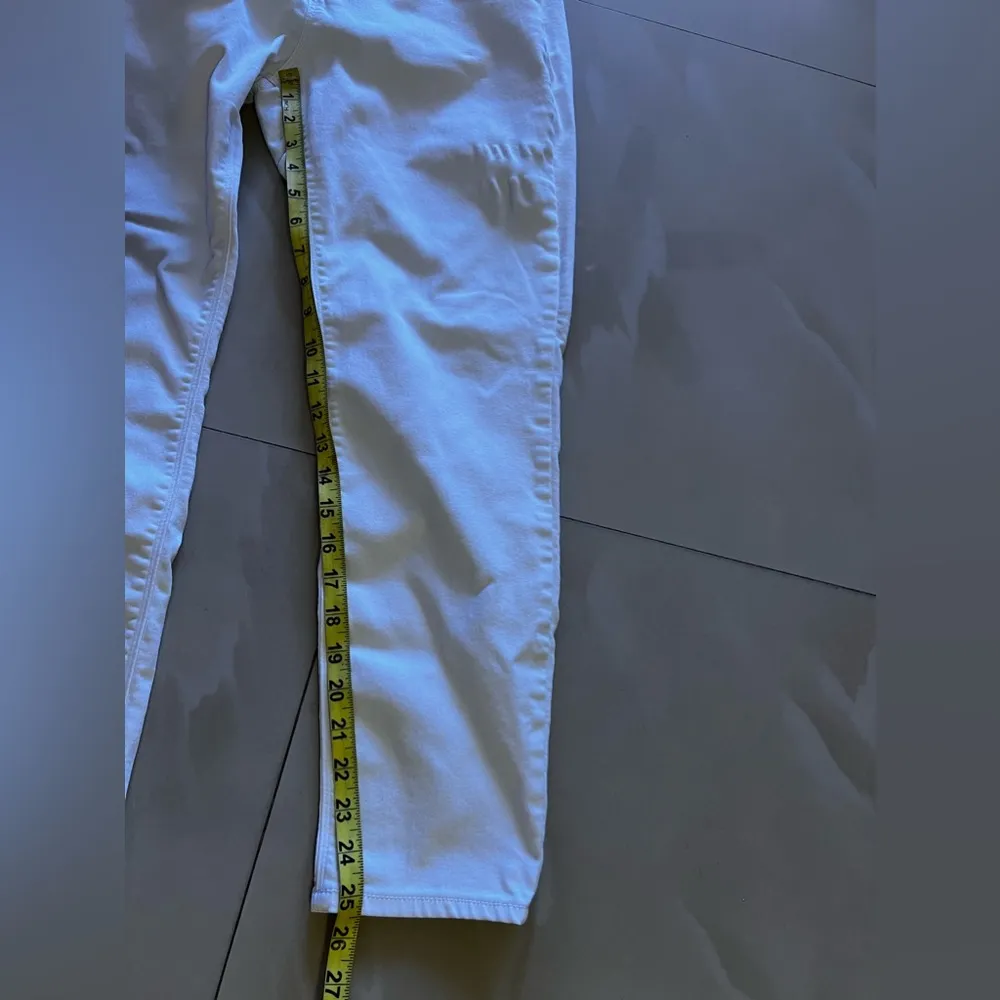 Sound/Style Los Angeles Jeans Womens Slim Straight Leg White Skinny White‎ 12 Blue - Image 11