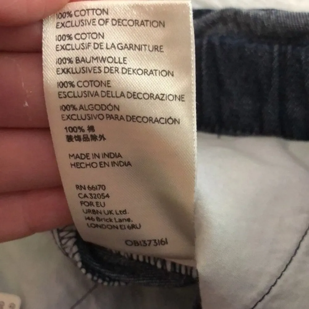 Anthropologie PILCRO Patchwork NWT Denim Mini Skirt size XS - Image 8