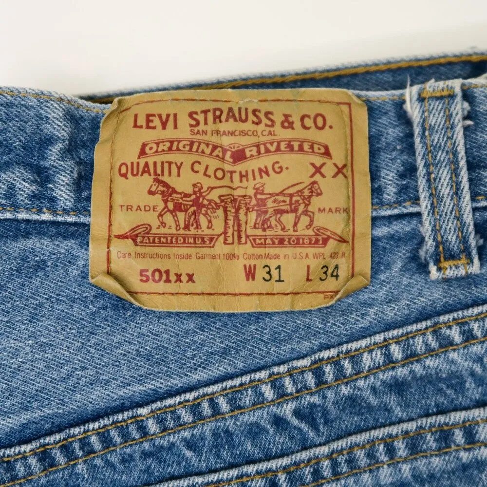 Vintage 90s Levi’s 501 Mom Jeans - Image 6