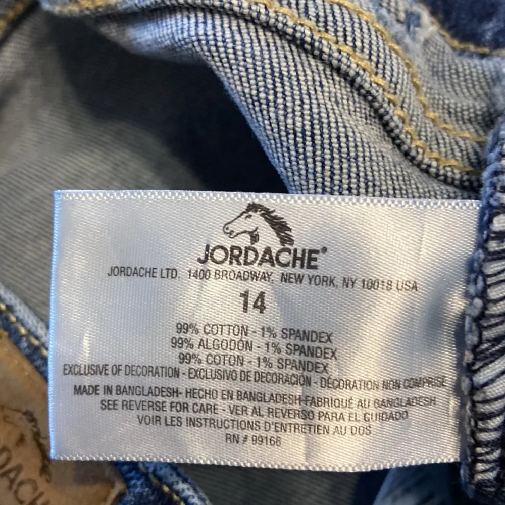JORDACHE Jeans High Rise Straight-size 14 inseam 28” excellent condition - Image 8