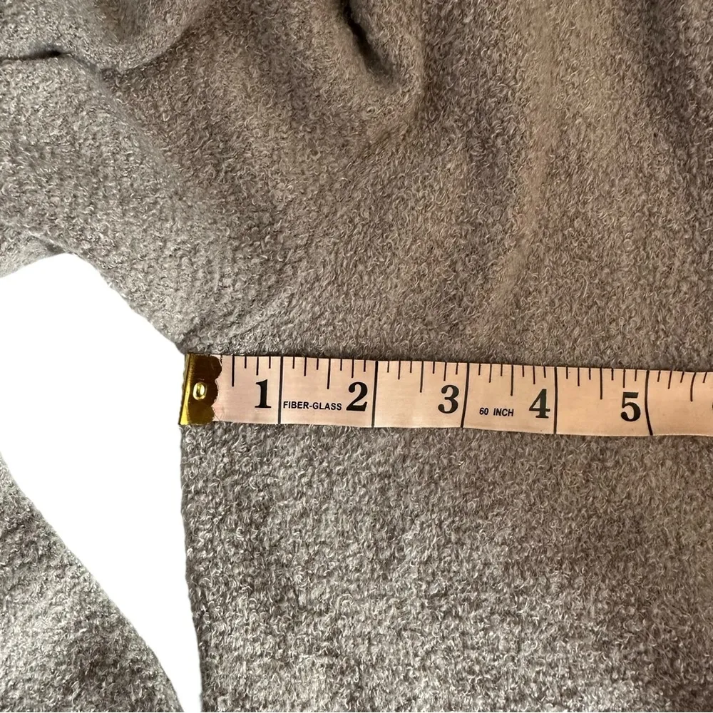 Cozy Chic Lite Beige Tan Open Front Cardigan Medium - Image 3