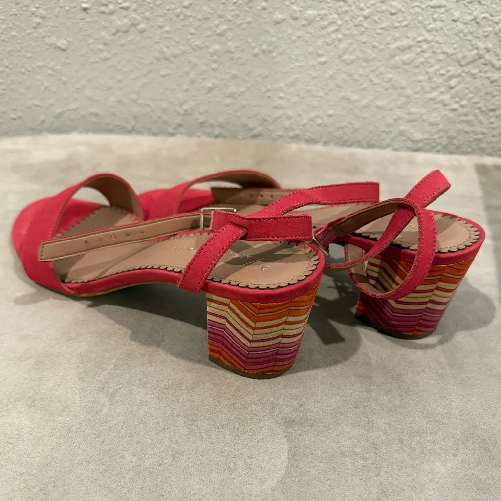 Anthropologie Tia Heeled Sandals Size‎ 8 - Image 6