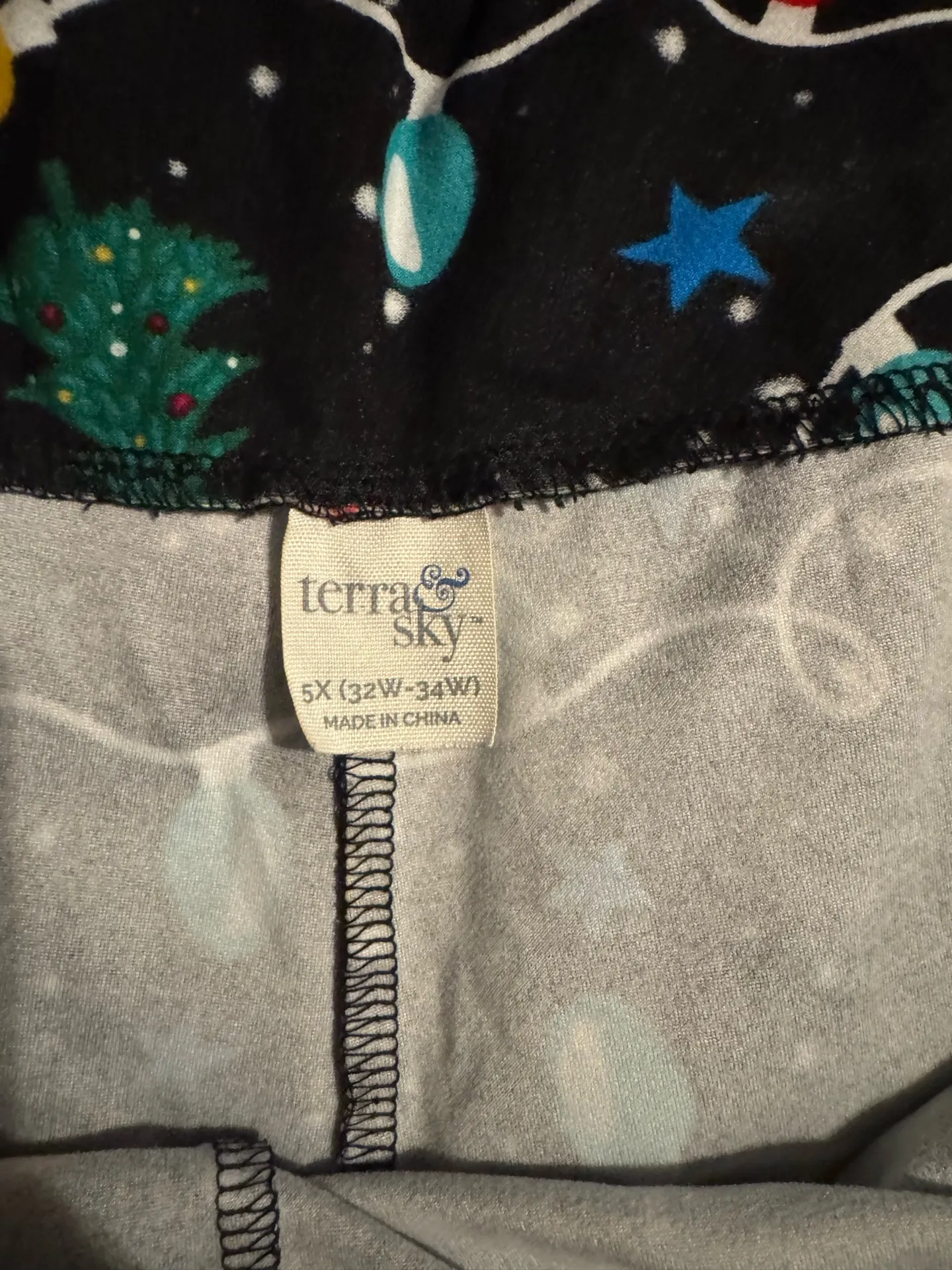 Christmas Leggings Terra & Sky Light 5X - Image 2