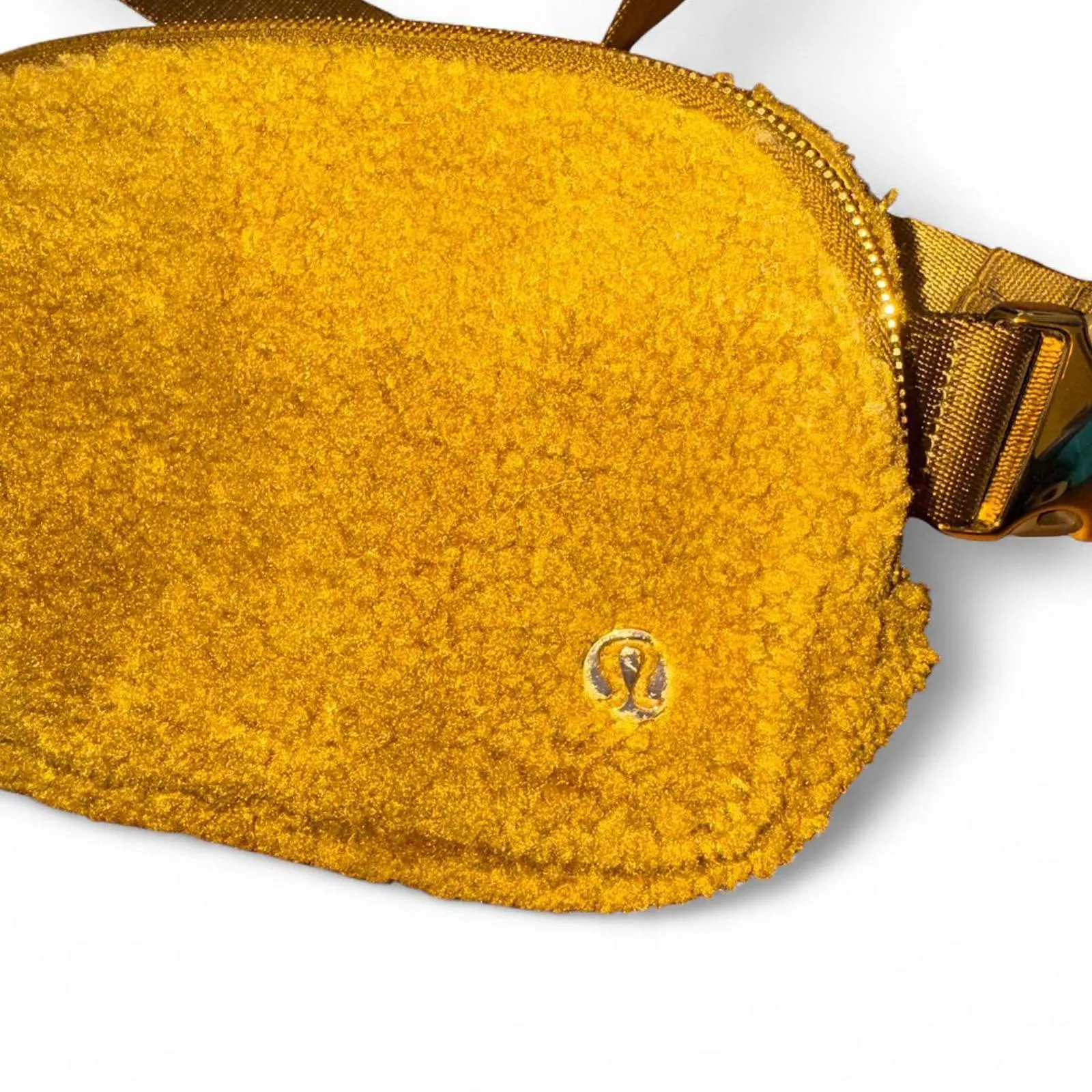 Lululemon Everywhere Fleece Belt Bag in the color Burnt Caramel - Image 3